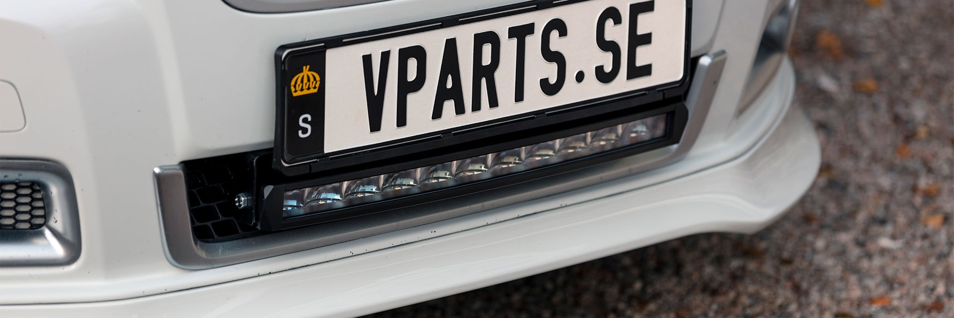 SLIM LED-RAMP TILL VOLVO V70, MED MONTERINGSSATS