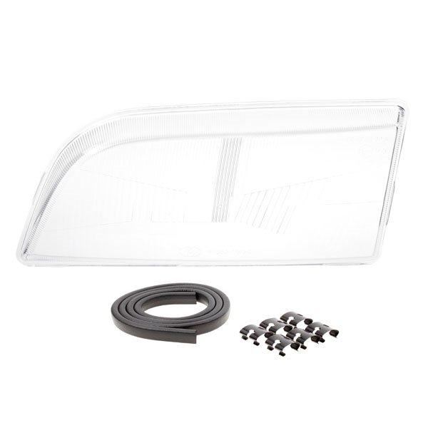Koplampglas voor Volvo S40, V40 fas1, aan de bestuurderskant