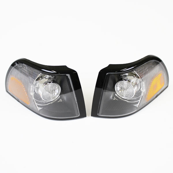 USA-Knipperlichten voor Volvo S70, V70, C70, zwart stylingmodel