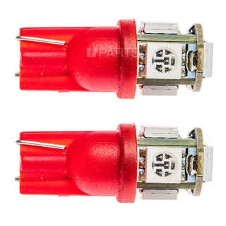 T10 / W5W Superbright LED, Röd
