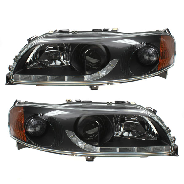 Devil eyes, sorte styling forlygter til Volvo S60, V70, XC70