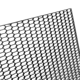 Grillgaller i ABS-plast 18X7mm, svart