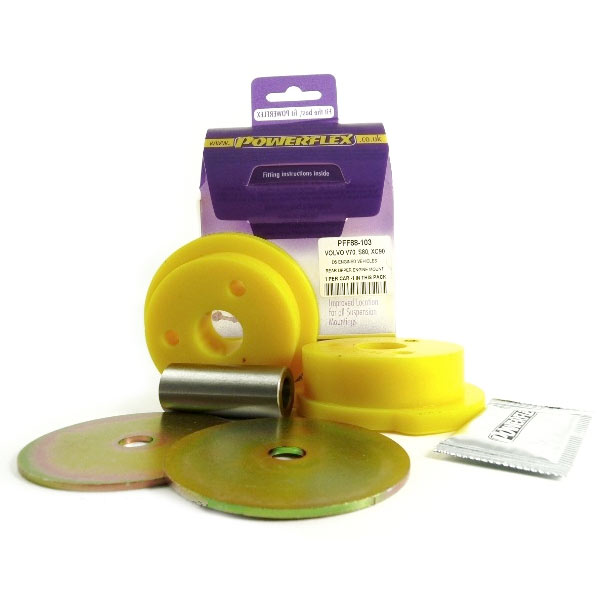 Powerflex motorhylse stor overdel for Volvo S60, S80, V70, XC70. Diesel