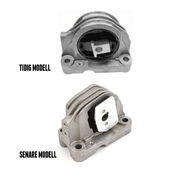 Oberes Motorlager für Volvo S60, S80, V70, XC70, XC90 Diesel, runde Buchse.