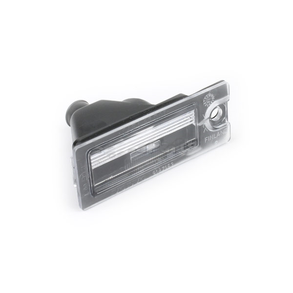 Lyktehus for skiltbelysning for Volvo V70, XC70, S60, S80, XC90