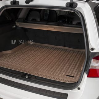 Bagagerumsmatta till Volvo V70, XC70 08-, beige