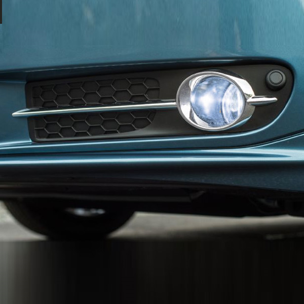 Nebelscheinwerferblenden Chromdesign für Volvo S80 06-13, PDC-Sensor, Fahrerseite