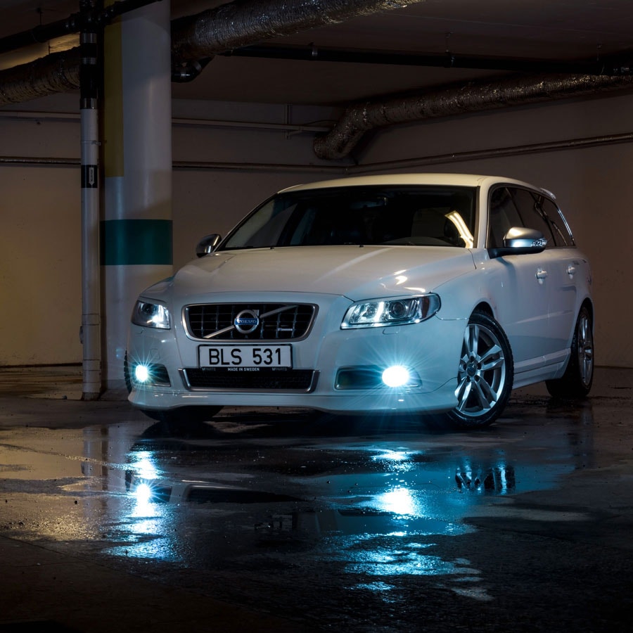 Add-on läpp frontspoiler till Volvo V70 08-13 - Image 6