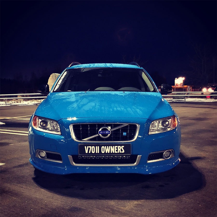 Add-on läpp frontspoiler till Volvo V70 08-13 - Image 6