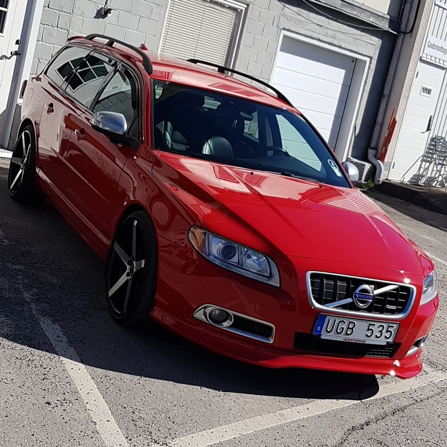 Add-on läpp frontspoiler till Volvo V70 08-13 - Image 6