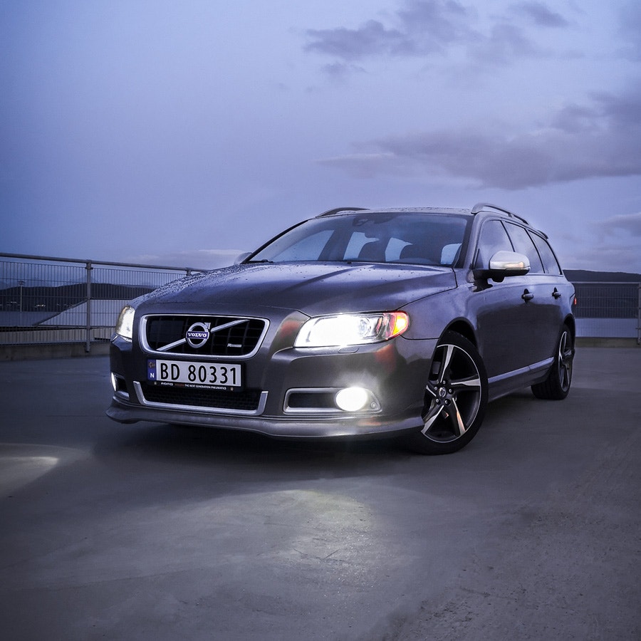 Add-on läpp frontspoiler till Volvo V70 08-13 - Image 6
