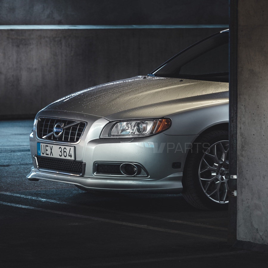 Add-on läpp frontspoiler till Volvo V70 08-13 - Image 6