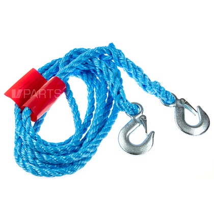 Bugseringstov med kroge, 1500-2500kg