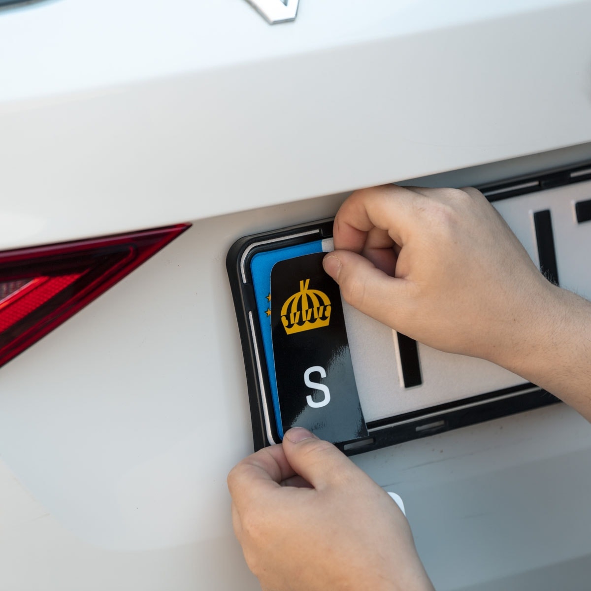 Vparts Svarta S-märken till EU-skylt - Image 2