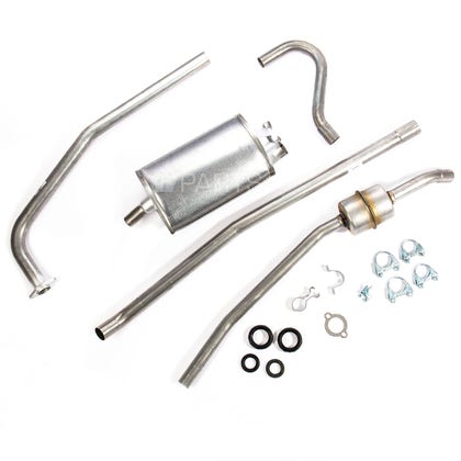 Halvsats avgassystem till Volvo Amazon, B18, sedan, 62-66