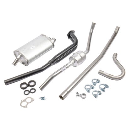 Halvsats avgassystem till Volvo Amazon, B18, B20, kombi, 67-70