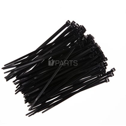 Buntband 140mm x 3,6mm, svart