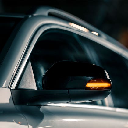 Dynamisk LED sidespejl med blinklys til Volvo C30, C70, S40, V40, S60, V50, S80, V70