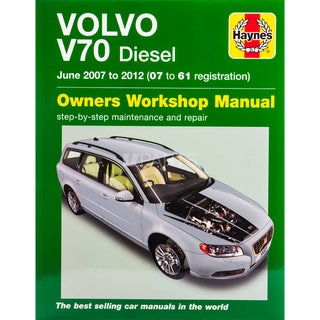 Reparatiehandleiding voor Volvo V70, 08-12, Diesel, Engels
