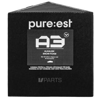 Snowfoam Skummande avfettning, Pureest A3, Bag In Box, 5L