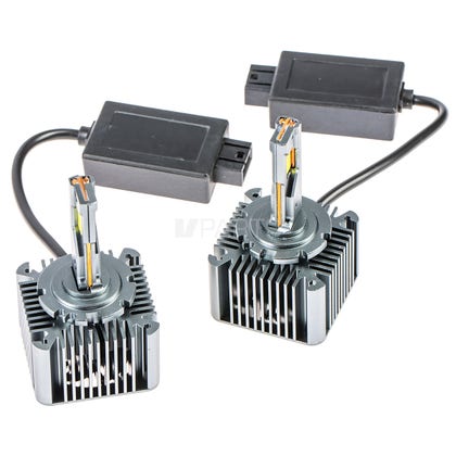 D1s 2-Pack LED-lampor till halvljus till Volvo S60, V70, XC70 05-, med kurvljus