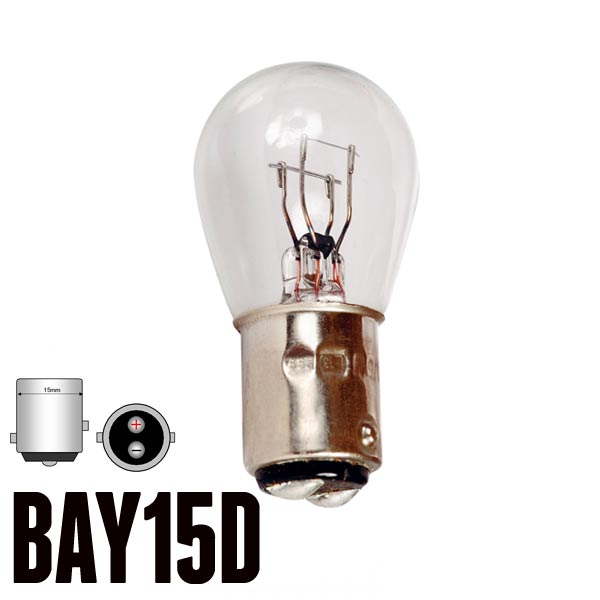 Bay15d polttimo, valkoinen 5/21W