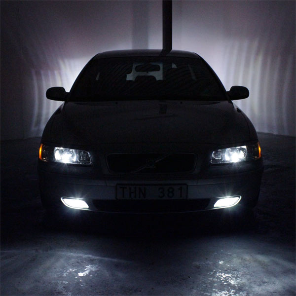 LEDs till dimljus för Volvo S40, V50, C30, C70