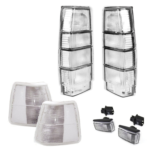 Paket: Rückleuchten, Fahrtrichtungsanzeiger, für Volvo 940, 740 Turbo 90-92