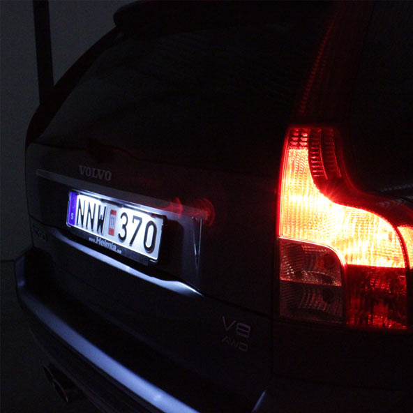 LEDs för skyltbelysning till Volvo XC90 03-06. 6000K