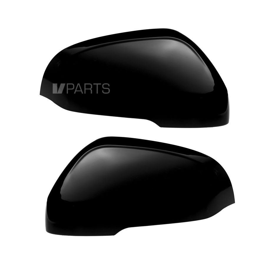 Blanksvarta backspegelkåpor till Volvo S80, V70 - Image 3
