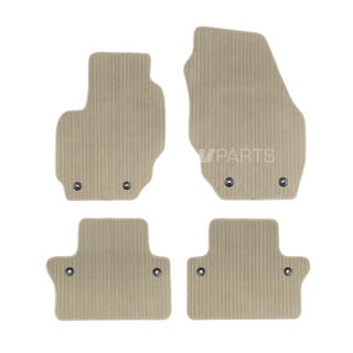 Tygmattor till Volvo V70, XC70 08-16, moccabrun