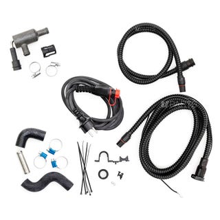 Engine heater kit for the Volvo V70, XC70 2.4D, D3, D5.