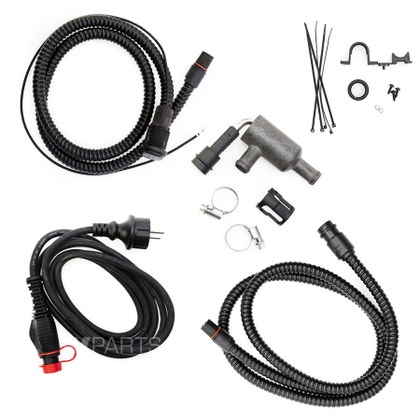 Motorheizungs-Set mit Coupé-Anschluss für Volvo S80 V70 2.0 T, T4, T5 11-16