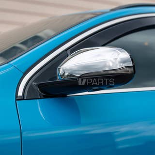 Kromade backspegelkåpor till Volvo S80, V70, 12-