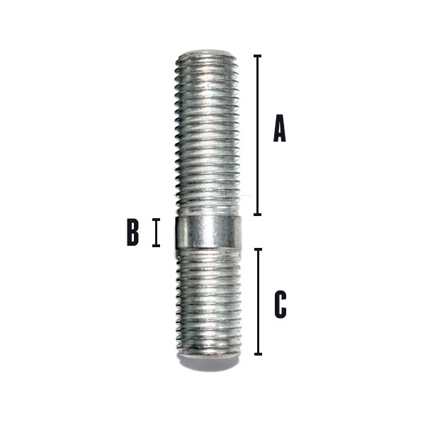 Flexibolt för 25mm spacer till Volvo 
