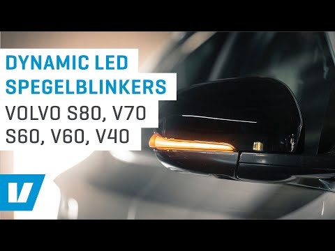 Blanksvarta backspegelkåpor till Volvo S80, V70 - Image 6