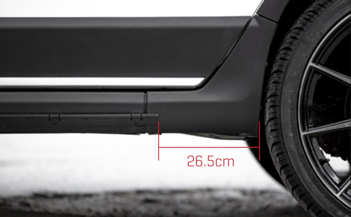 side scuff montering volvo xc70